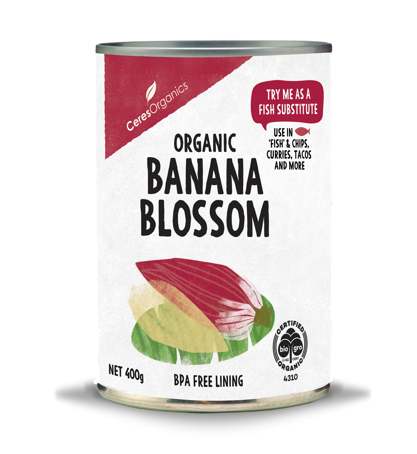 Ceres Organic Banana Blossom 400g