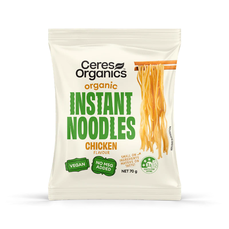 Ceres Organic Instant Noodles Chicken Flavour 70g