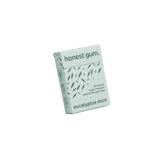 Honest Gum Chewing Gum Eucalyptus Mint 17g