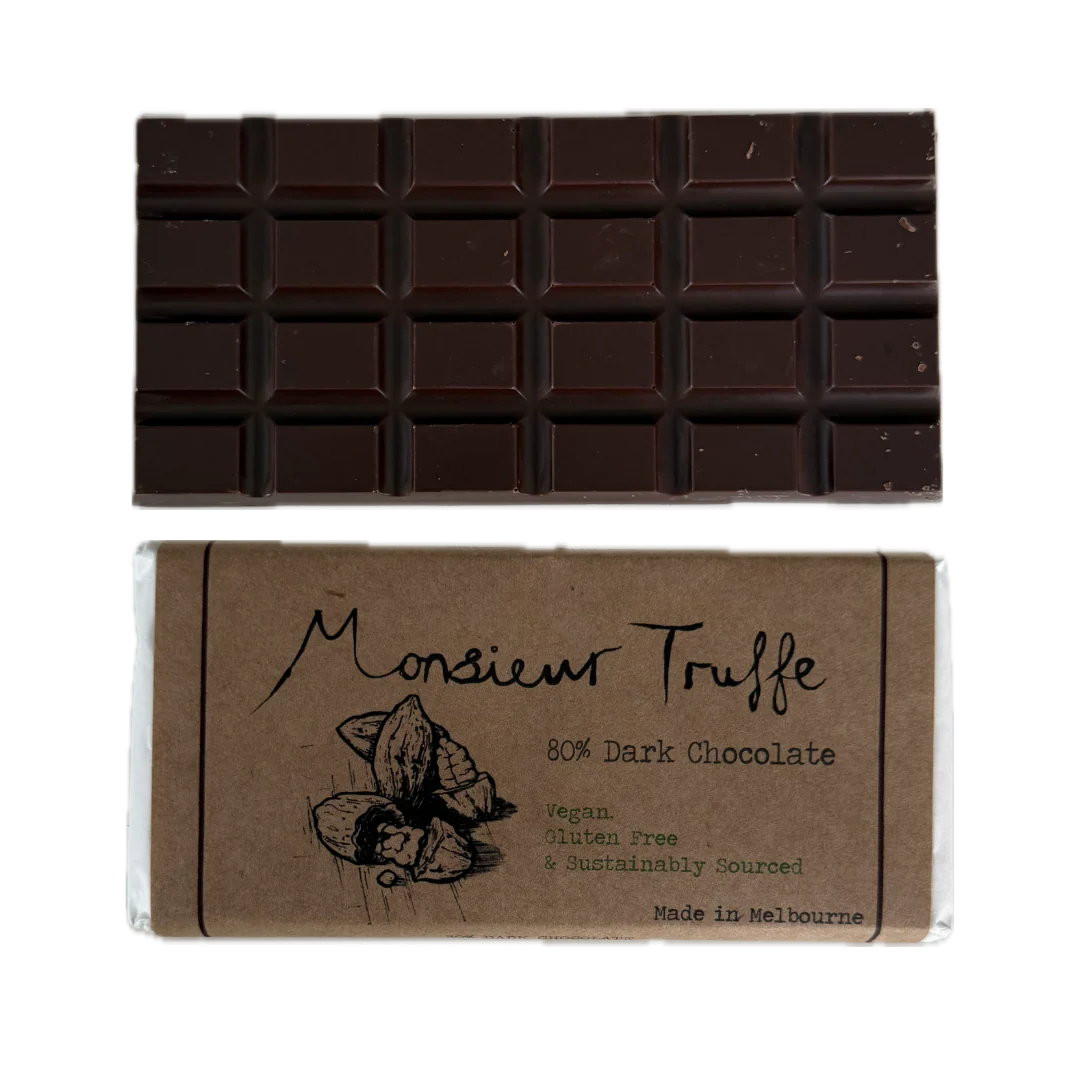 Monsieur Truffe 80% Dark Chocolate 90g
