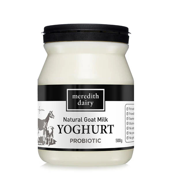 Meredith Dairy Goat Milk Yoghurt Black Label 500g