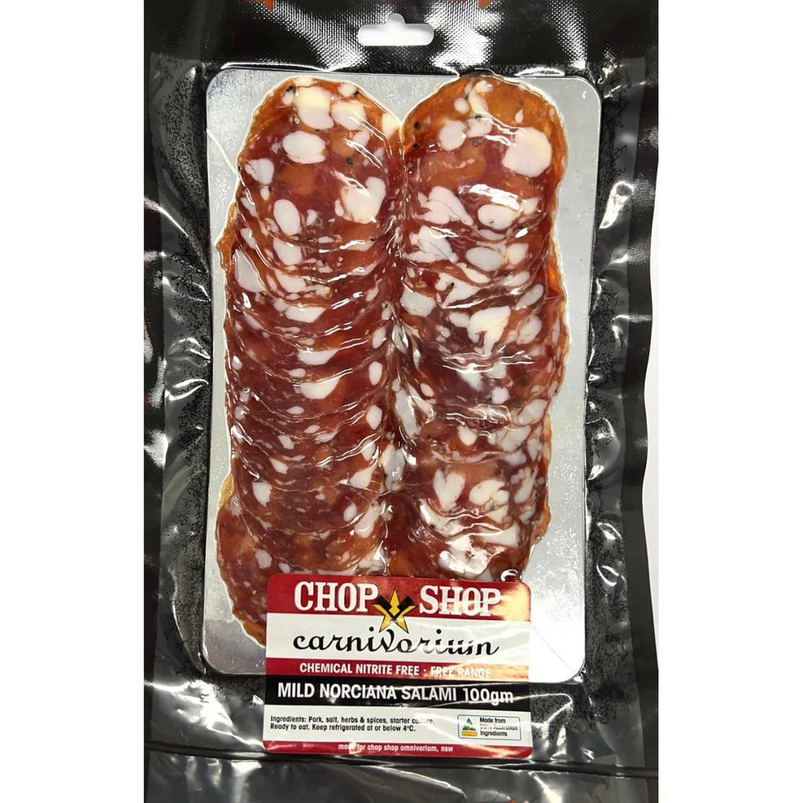 Chop Shop Mild Norciana Salami 100g