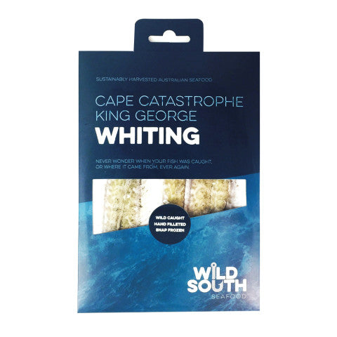 Wild South Seafood Cape Catastrophe Whiting Wild 280g