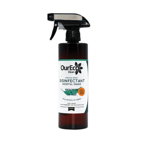 Our Eco Clean Eucalyptus Tea Tree Disinfectant Spray 500ml