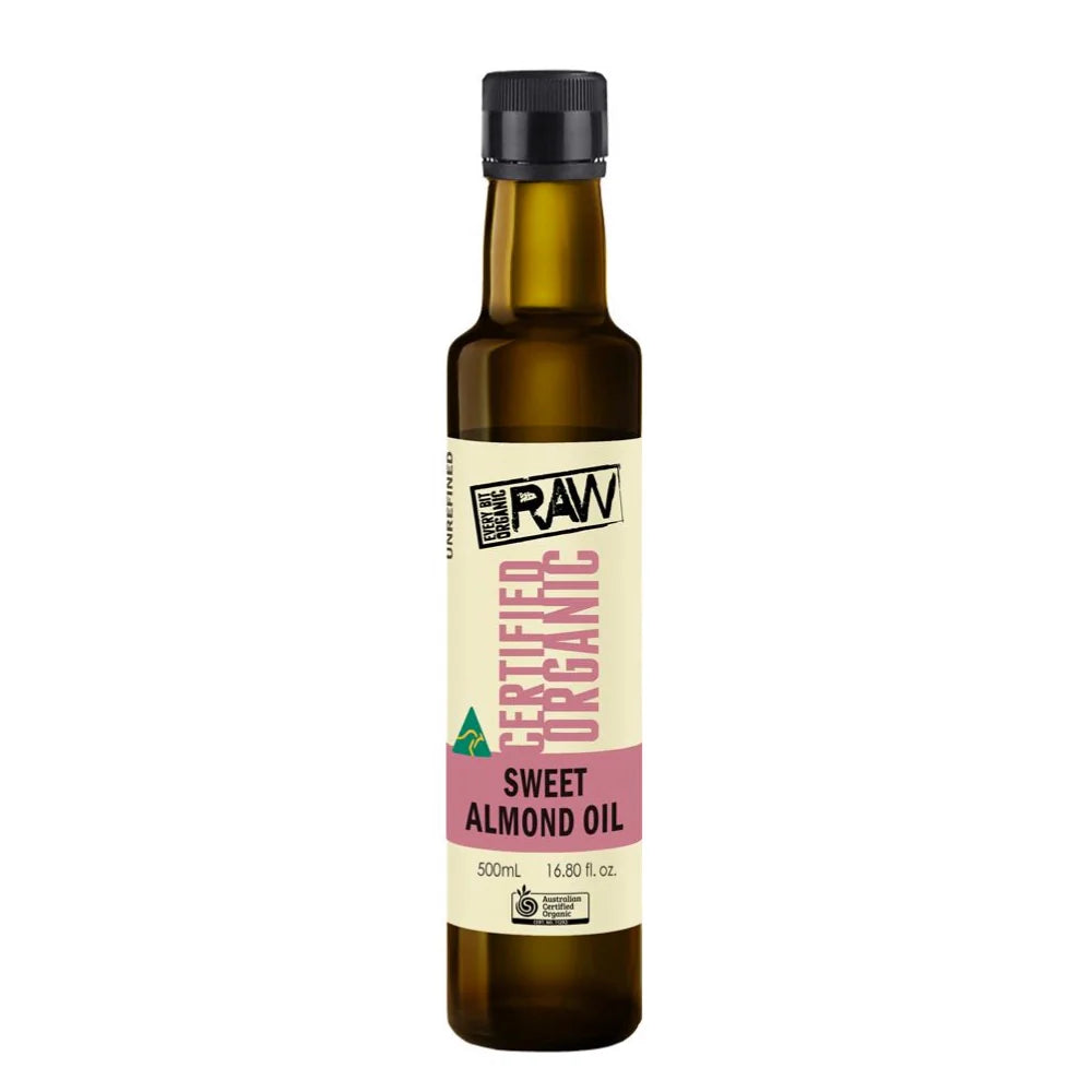 Every Bit Organic RAW Sweet Almond Oil 500ml