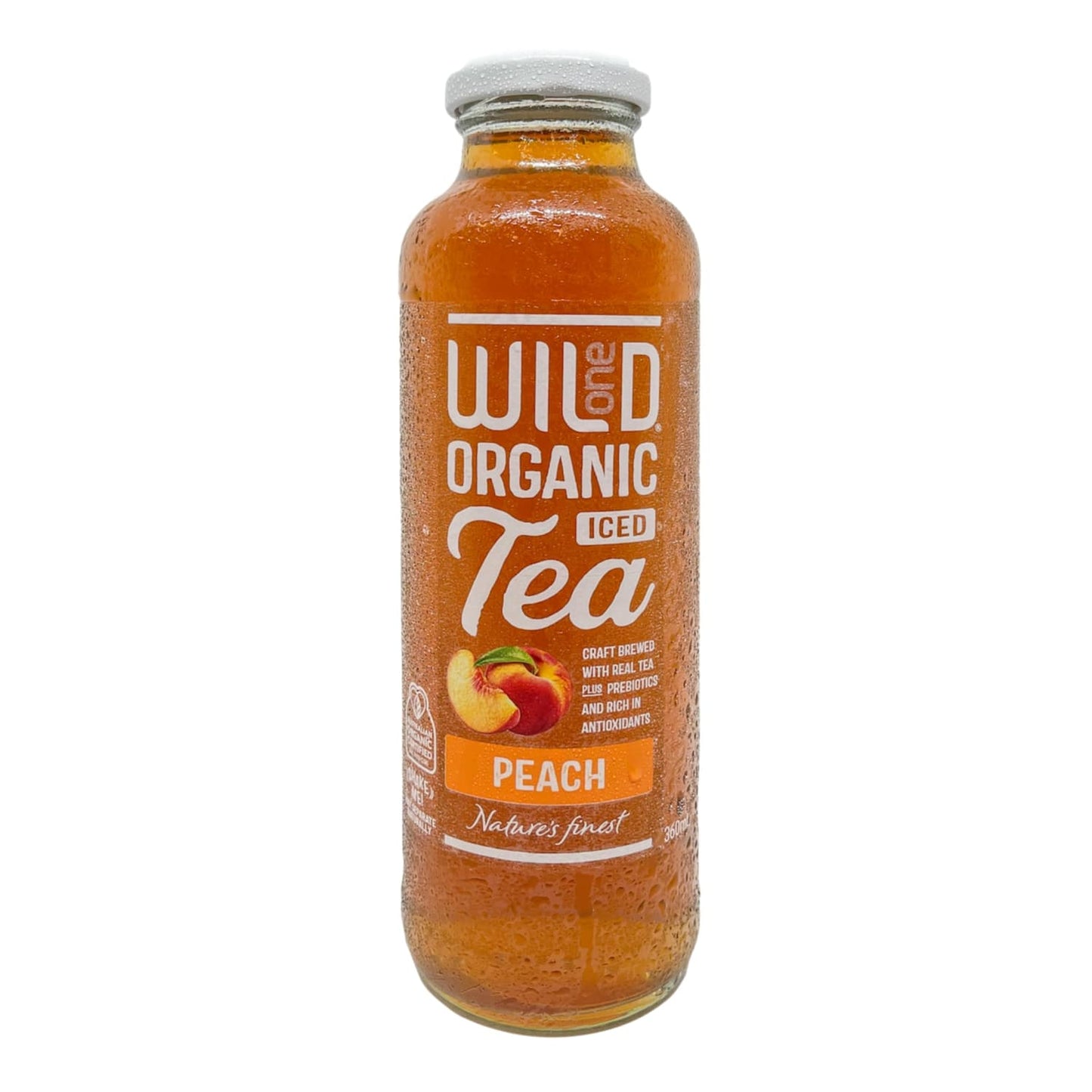 Wild One Organic Iced Tea Peach 360ml