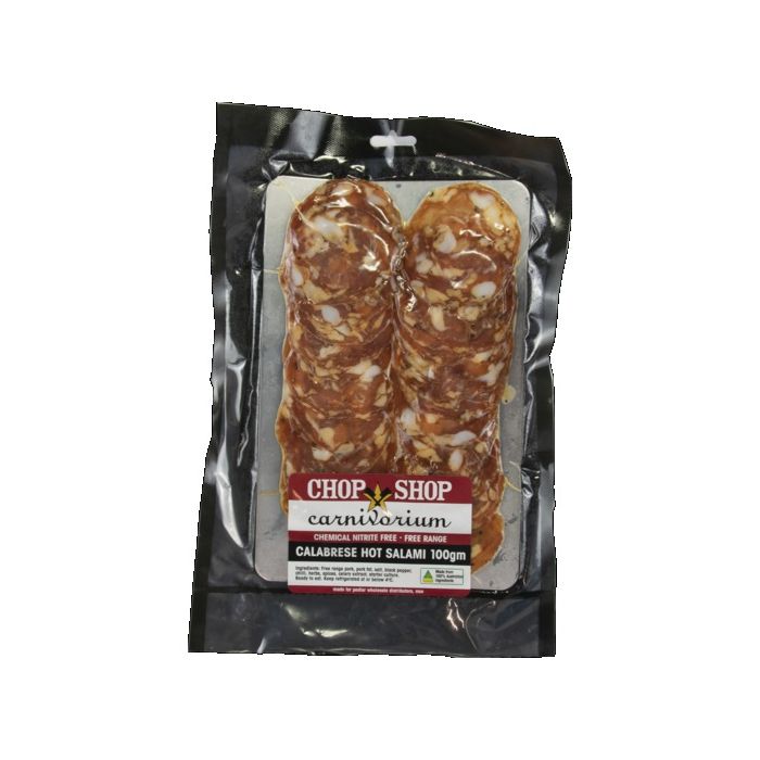 Chop Shop Calabrese Hot Salami 100g