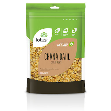 Lotus Organic Chana Dahl (Split Peas) 500g