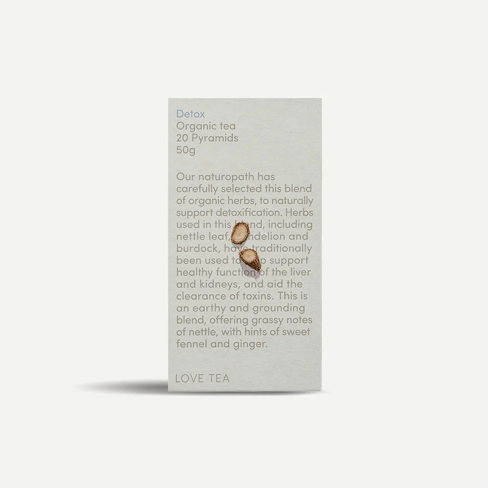Love Tea Organic Detox Tea 20 Pyramids