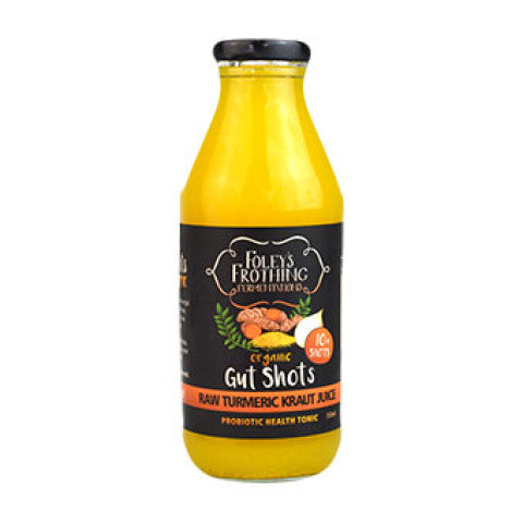 Foley's Gut Shot Raw Turmeric Kraut 350ml