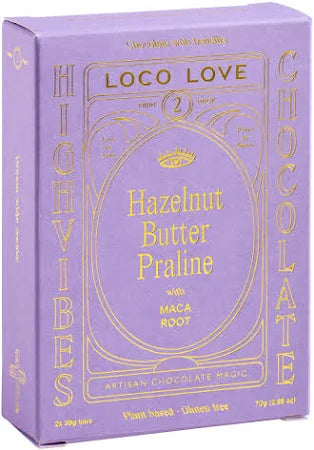 Loco Love Twin Hazelnut Butter Praline 70g