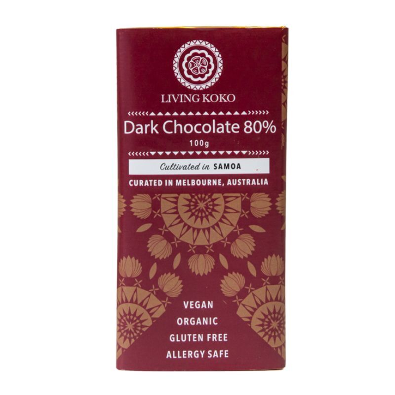 Living Koko Dark Chocolate 80% 100g