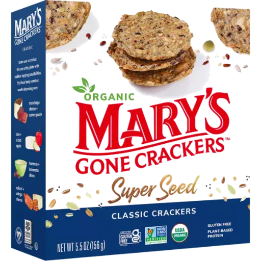 Mary’s Gone Crackers Super Seed Crackers Classic 156g