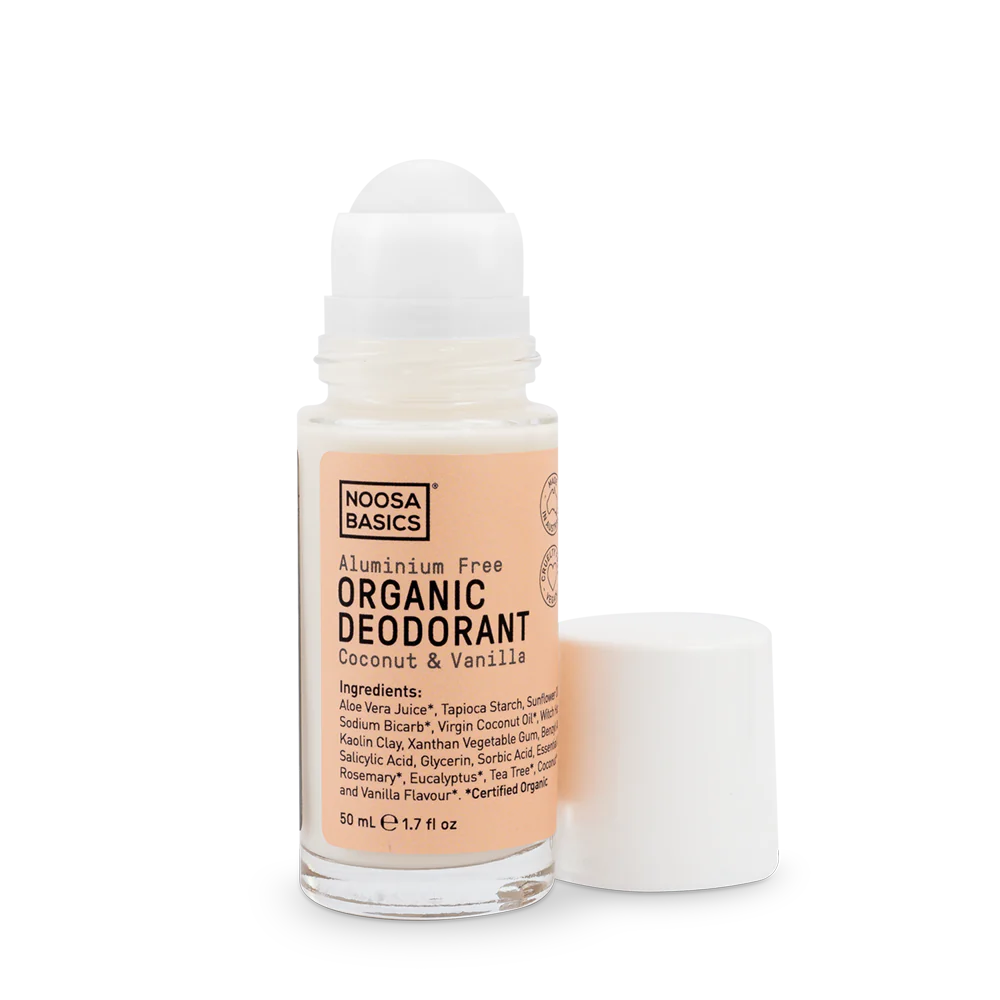 Noosa Basics Roll On Deodorant Coconut & Vanilla 50ml