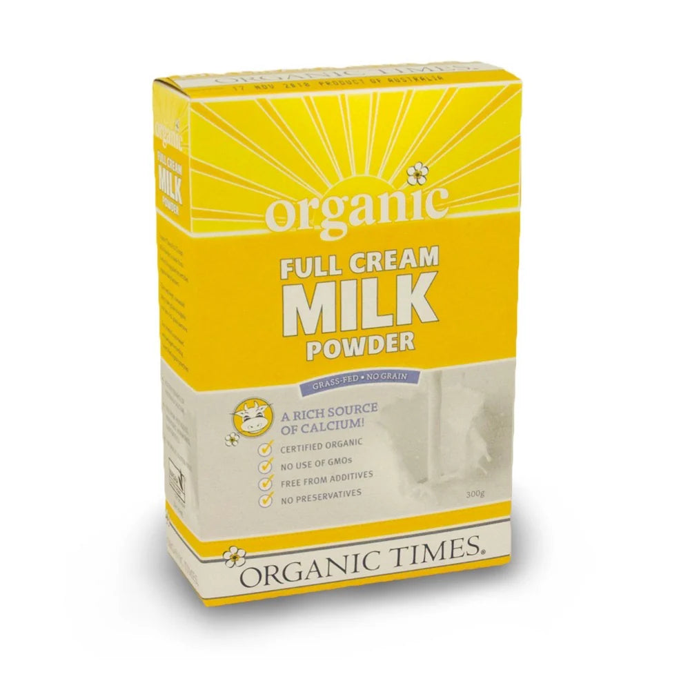 Organic Times Full Cream Milk Powder 300g