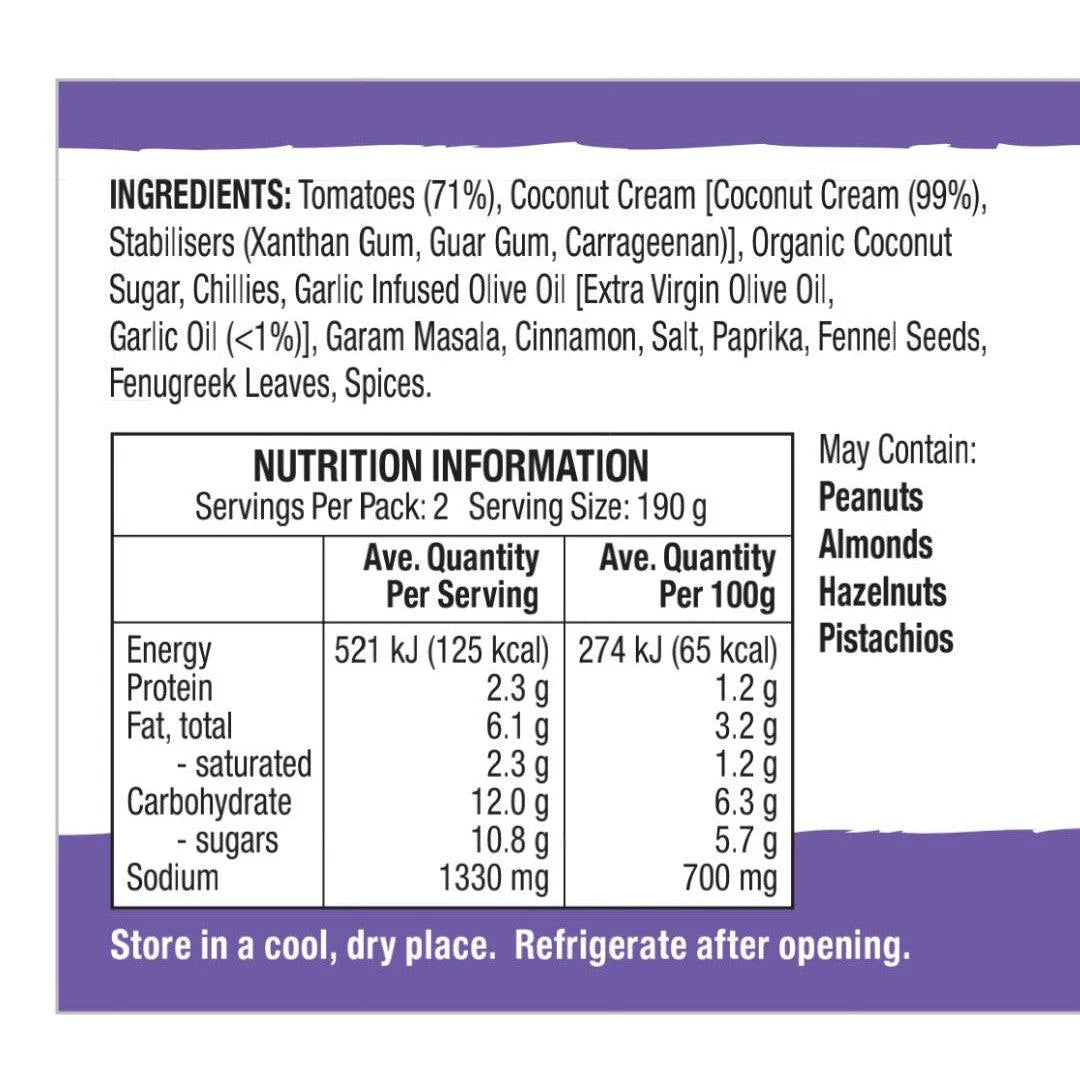 Eskal Deli Low FODMAP Rogan Josh Sauce 380g
