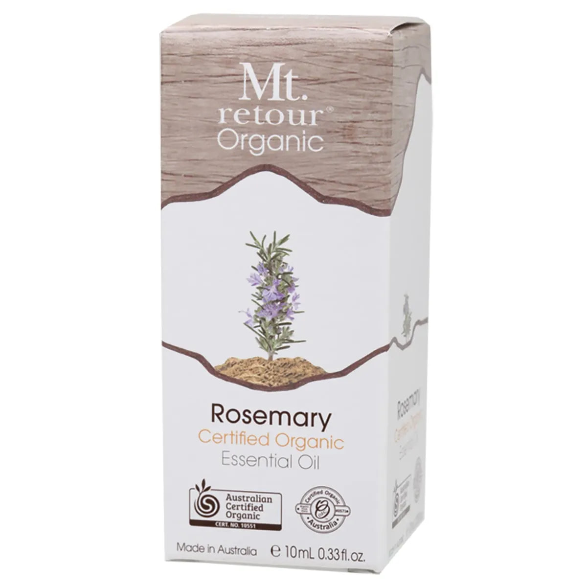 Mt Retour Organic Rosemary Essential Oil 10ml