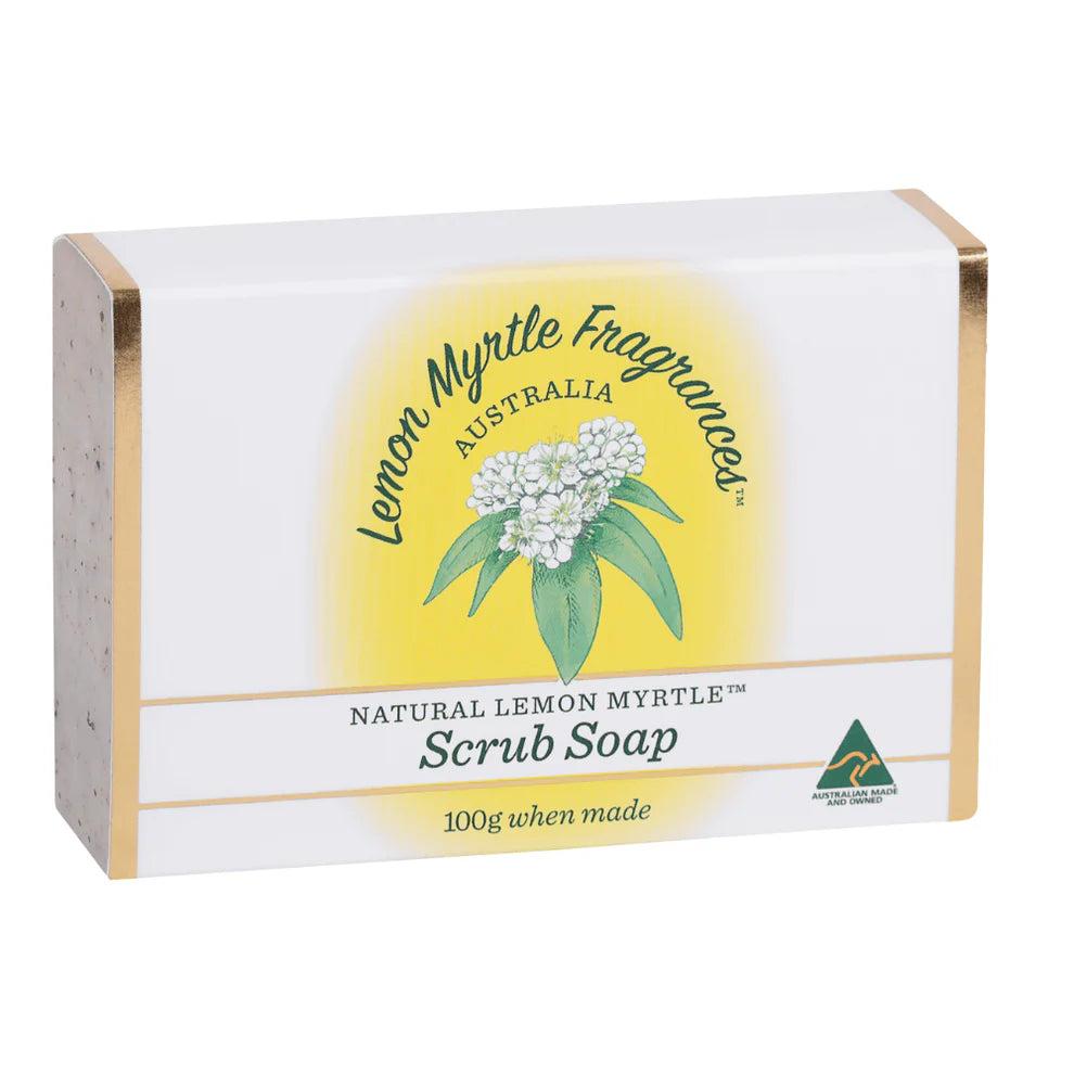 Lemon Myrtle Fragrances Soap Exfoliant 100g