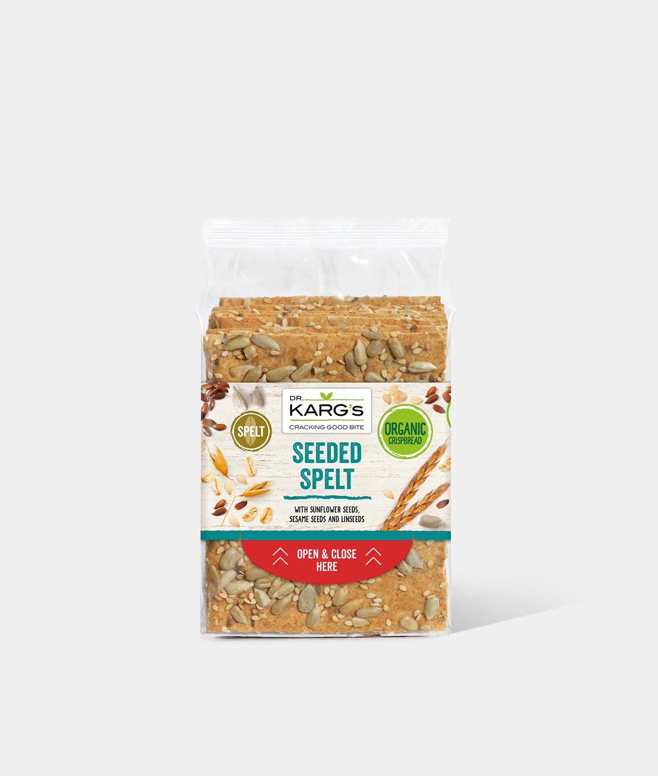 Dr Kargs Seeded Spelt Organic Crispbread 200g