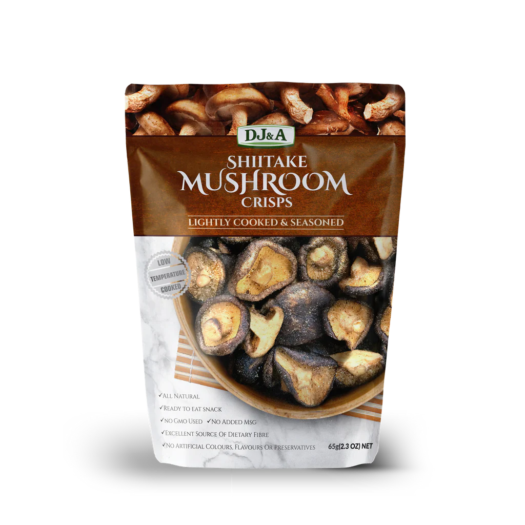 DJ&A Shiitake Mushroom Crisps 65g