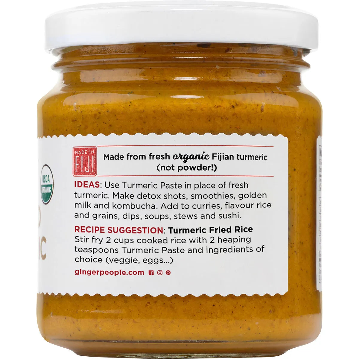 The Ginger People Organic Turmeric Paste 190g