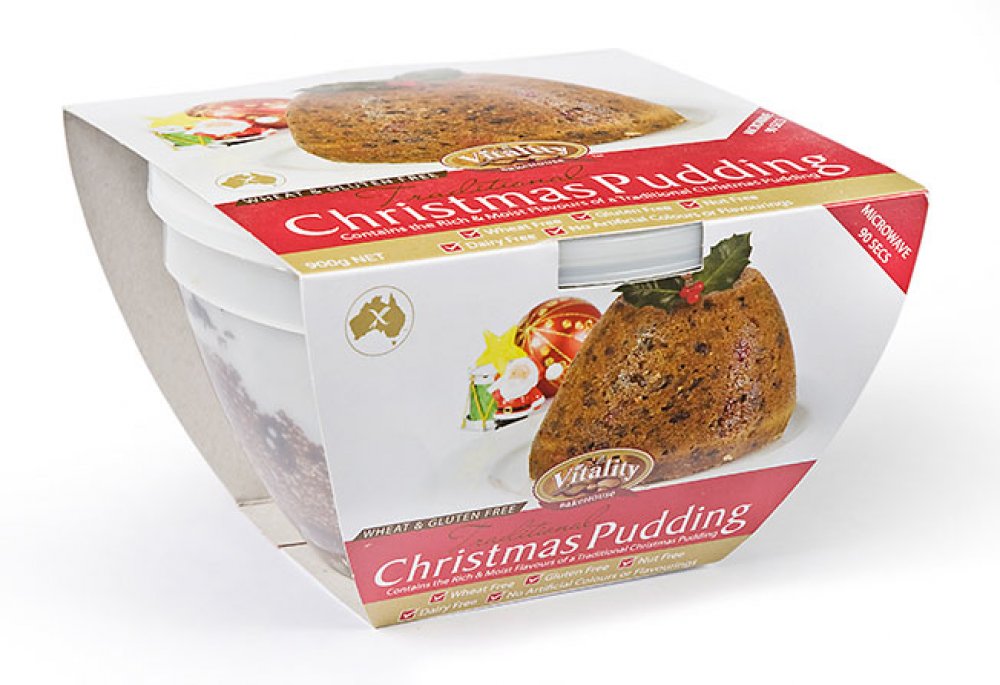 Vitality Traditional Gluten Free Christmas Pudding 900g