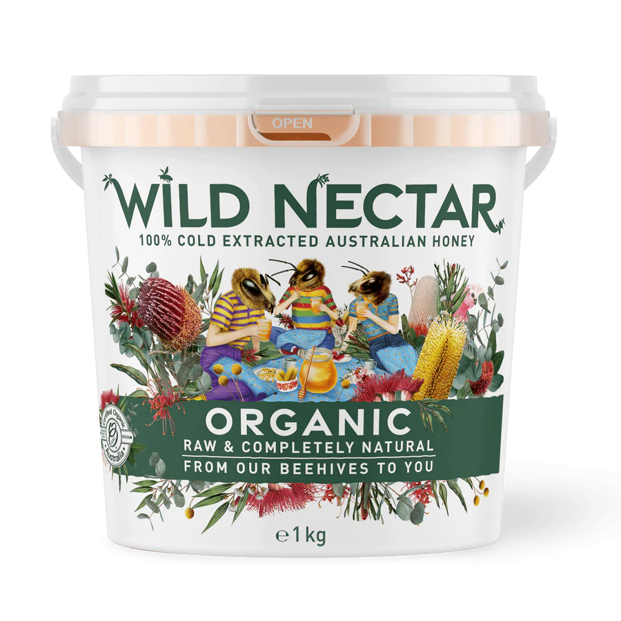 Wild Nectar Organic Australian Honey 1kg
