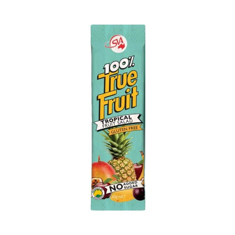 True Fruit Tropical Salad Natural Fruit Strap 20g