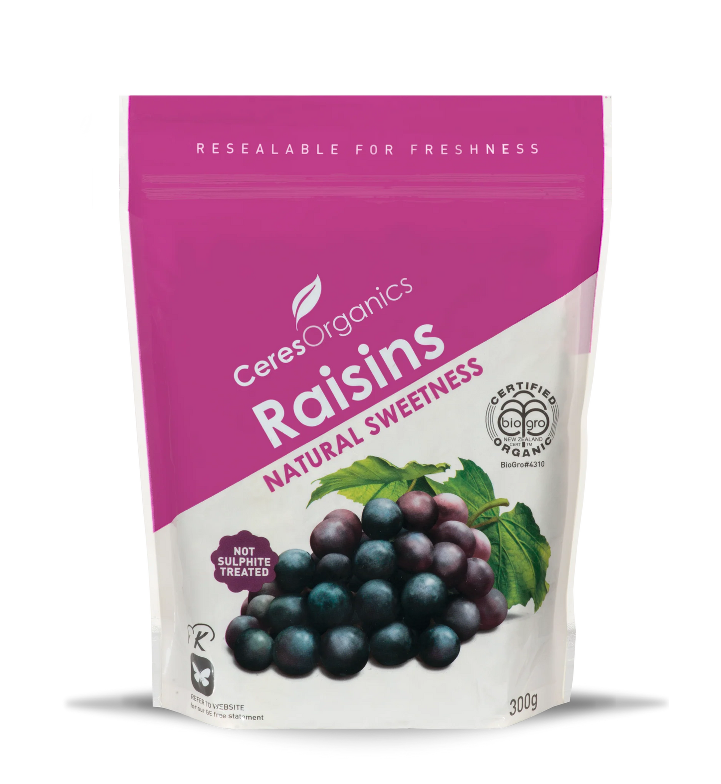 Ceres Organic Raisins 300g