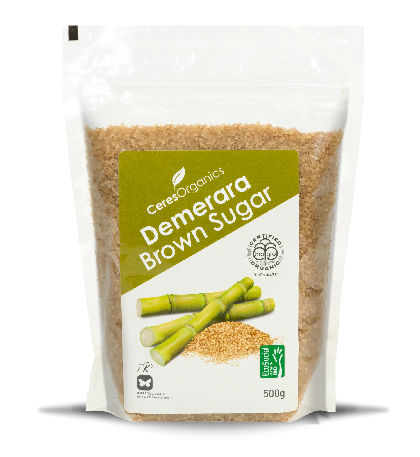 Ceres Organic Demerara Brown Sugar 500g