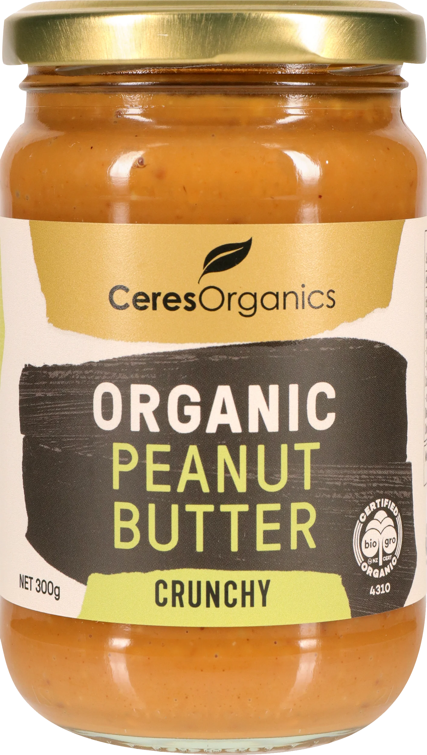 Ceres Organic Peanut Butter Crunchy 300g