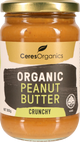 Ceres Organic Peanut Butter Crunchy 300g