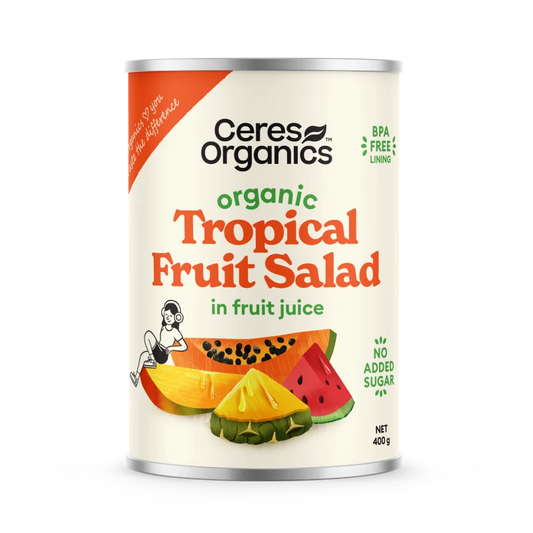 Ceres Organic Tropical Fruit Salad in Fruit Juice 400g