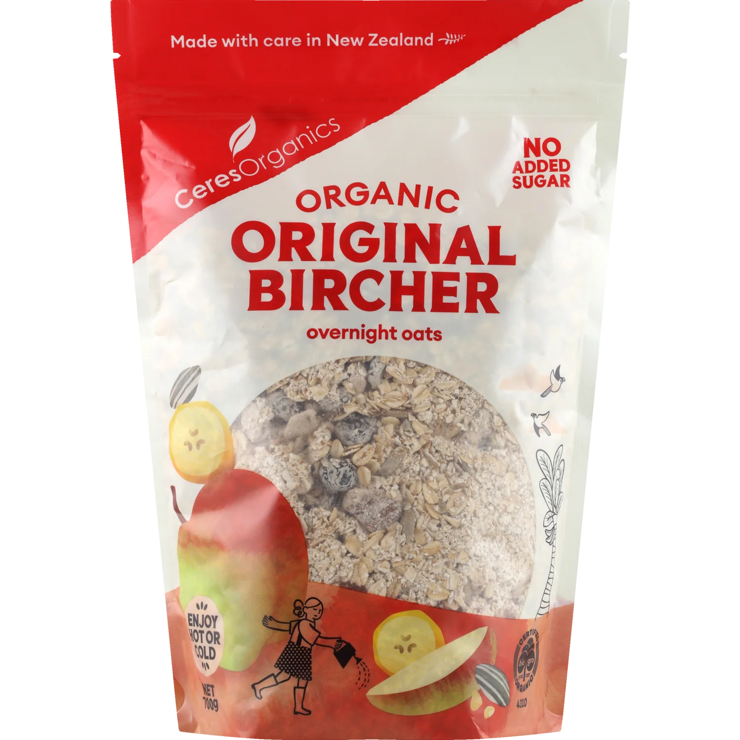 Ceres Organic Original Bircher Overnight Oats 700g