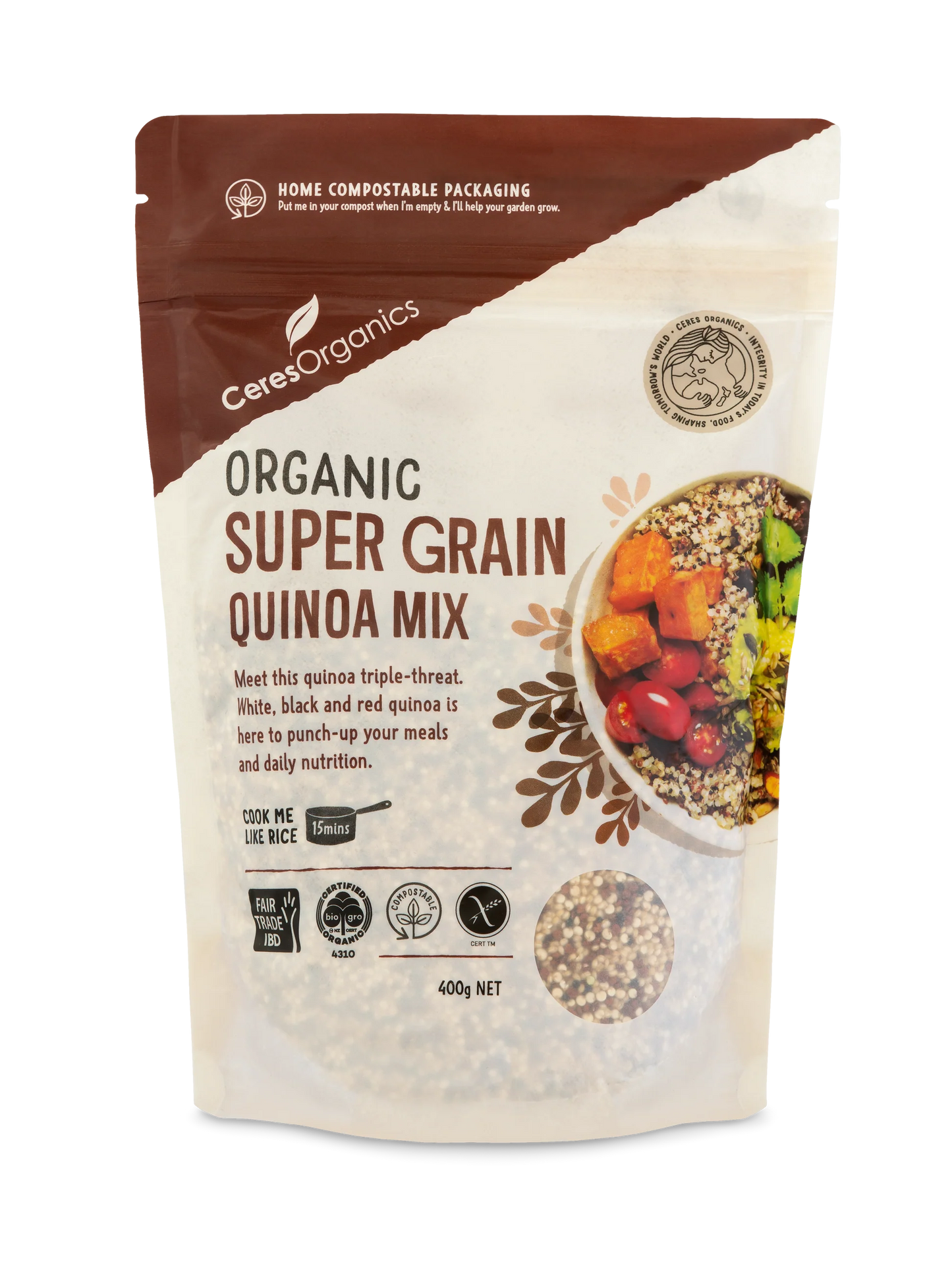 Ceres Organic Super Grain Quinoa Mix 400g