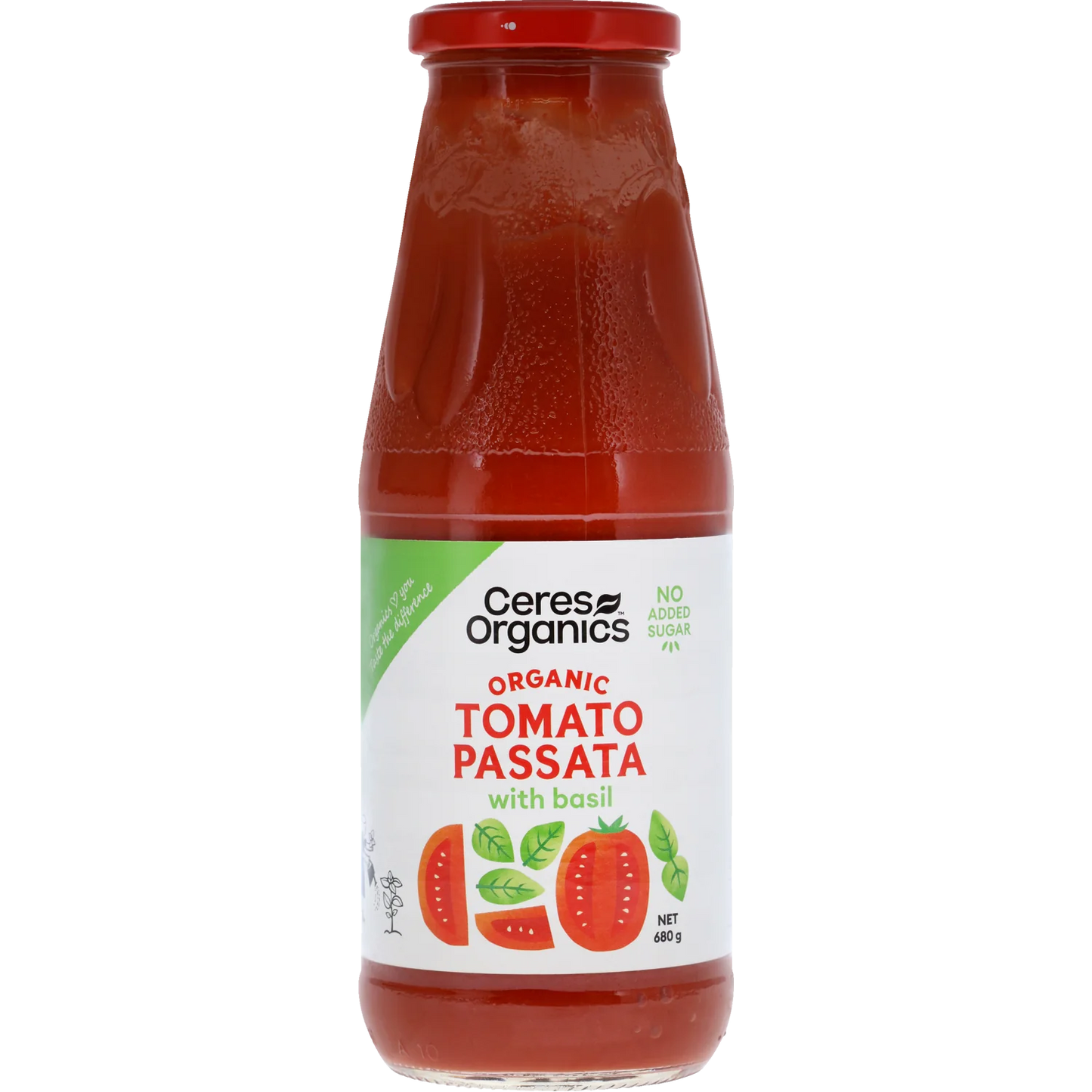 Ceres Organic Tomato & Basil Passata 680g