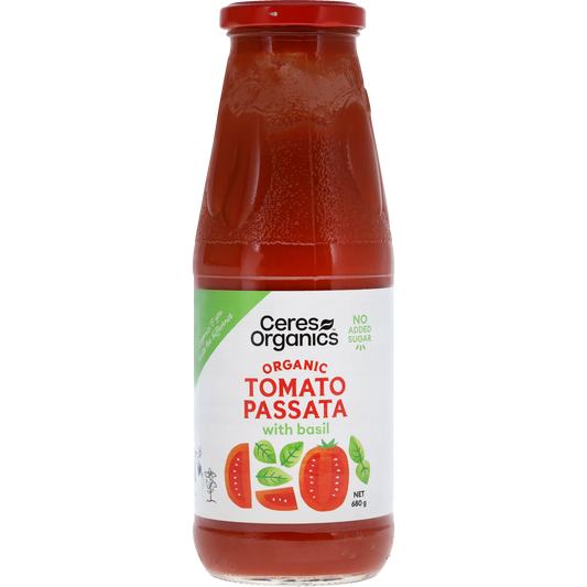 Ceres Organic Tomato & Basil Passata 680g