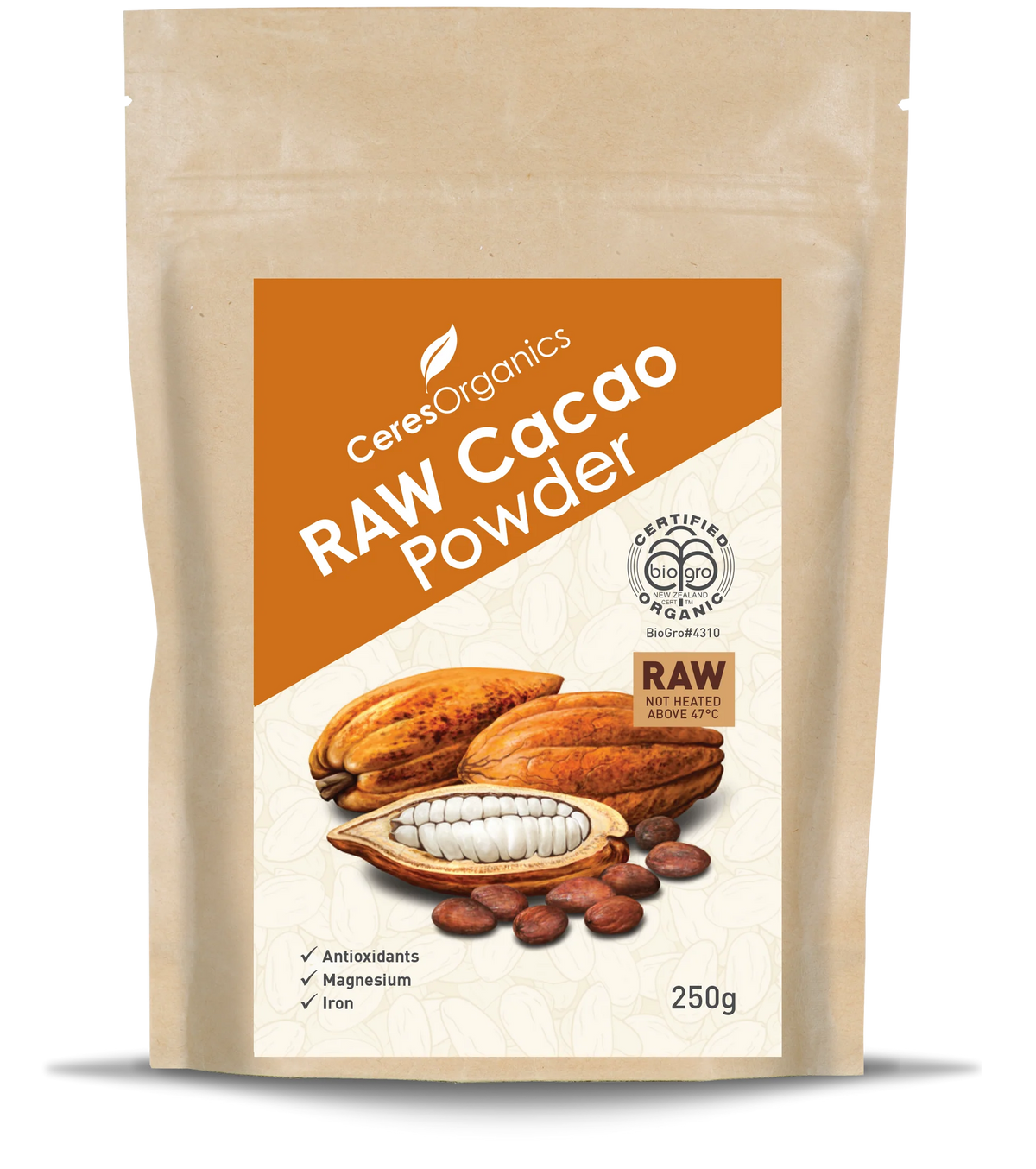Ceres Organic Raw Cacao Powder 250g