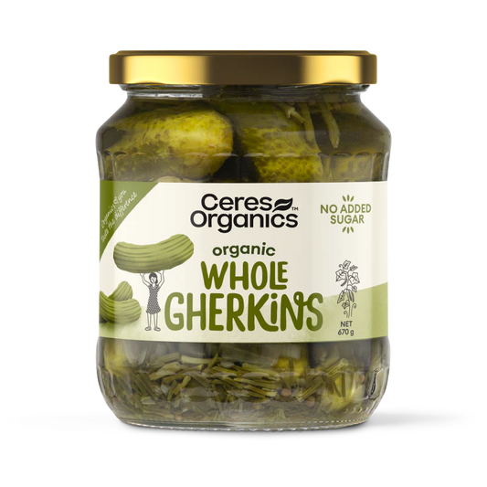 Ceres Organic Gherkins 670g