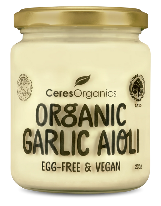 Ceres Organic Vegan Garlic Aioli 235g