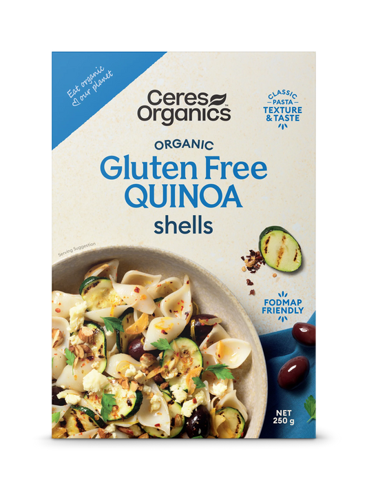 Ceres Organic Gluten Free Quinoa Shells 250g