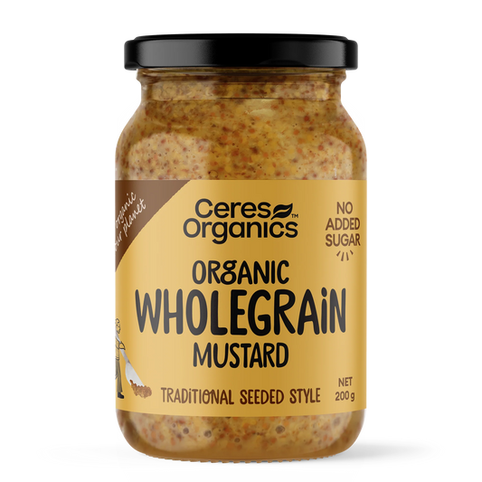 Ceres Organic Wholegrain Mustard 200g