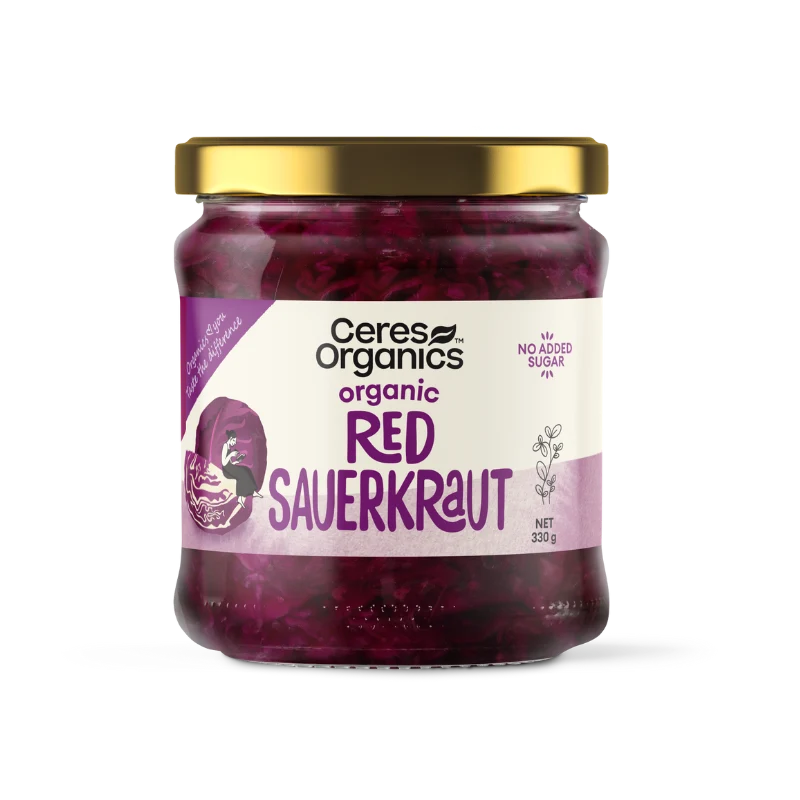 Ceres Organic Red Sauerkraut 330g