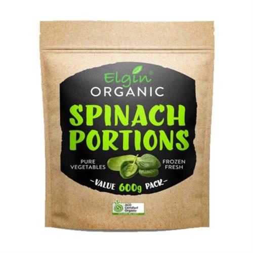 Elgin Organic Spinach 600g