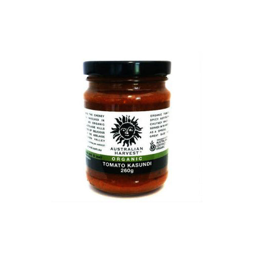 Australian Harvest Organic Tomato Kasundi 260g