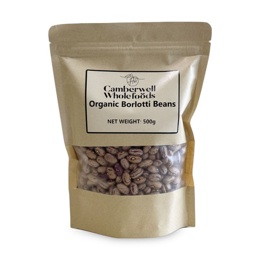 CW Organic Borlotti Beans 500g