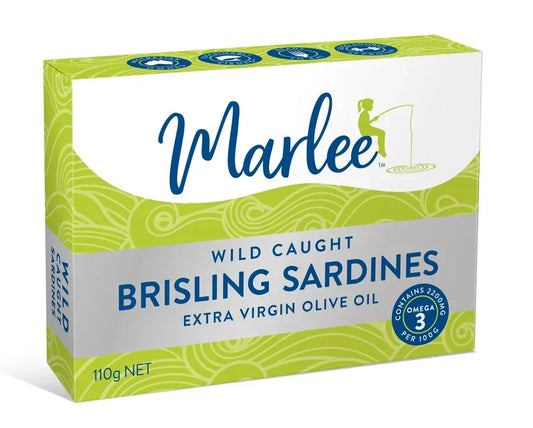 Marlee Wild Caught Brisling Sardines in Extra Virgin Olive Oil 110g