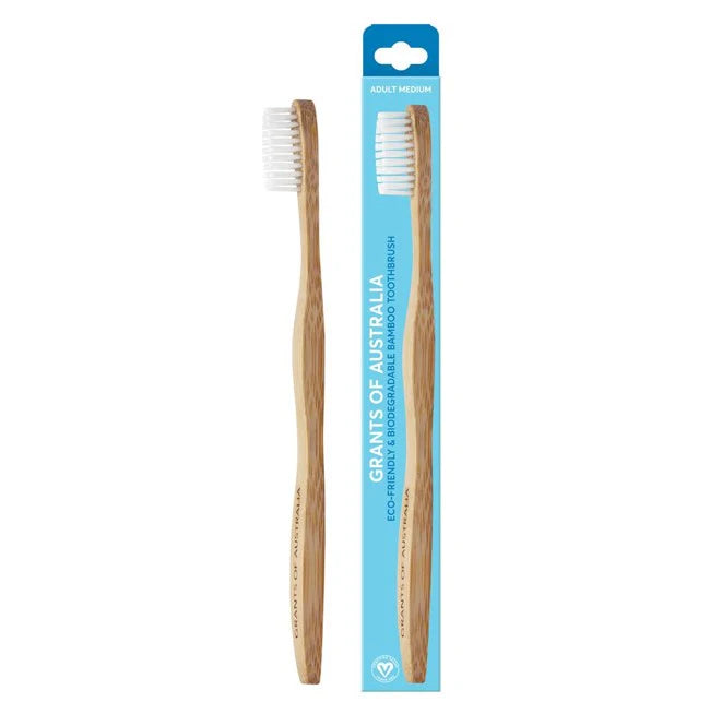 Grants Adult Bamboo Toothbrush Medium