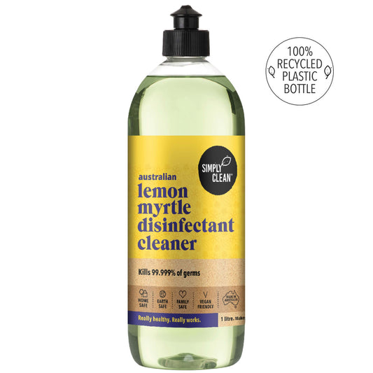 SimplyClean Disinfectant Cleaner Lemon Myrtle 1L