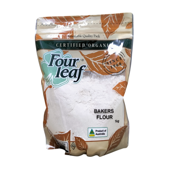 Four Leaf Organic Bakers Flour 1kg